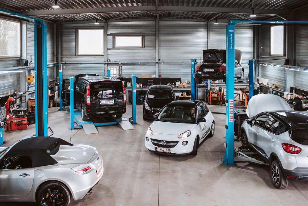 Werkplaats Garage Barnes in Hamme